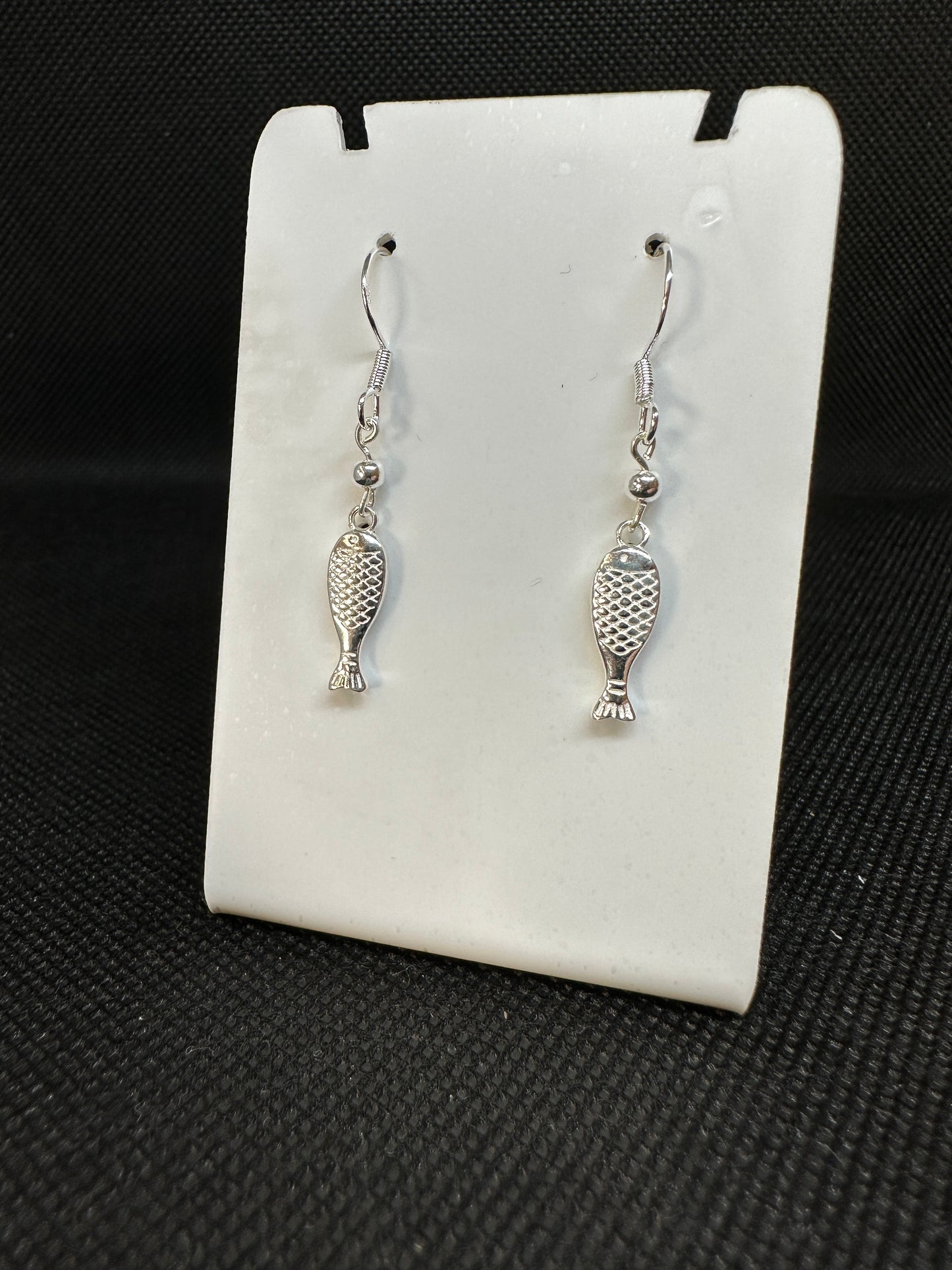 Sterling Silver Fish earrings