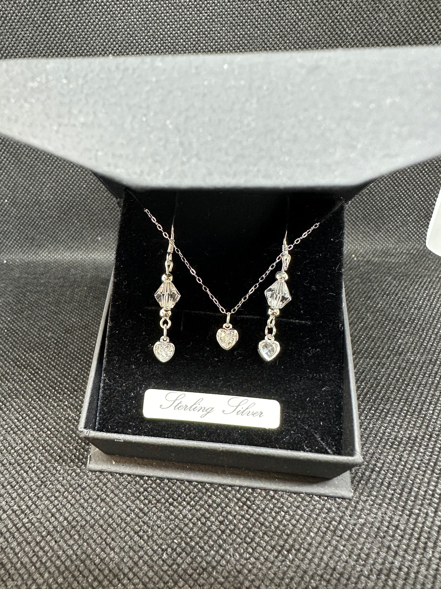 White Necklace and Earring set